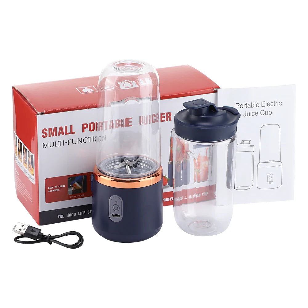 Portable Juicer Mixer Usb Charge Fresh Fruit Juice Personal Blender Smoothie