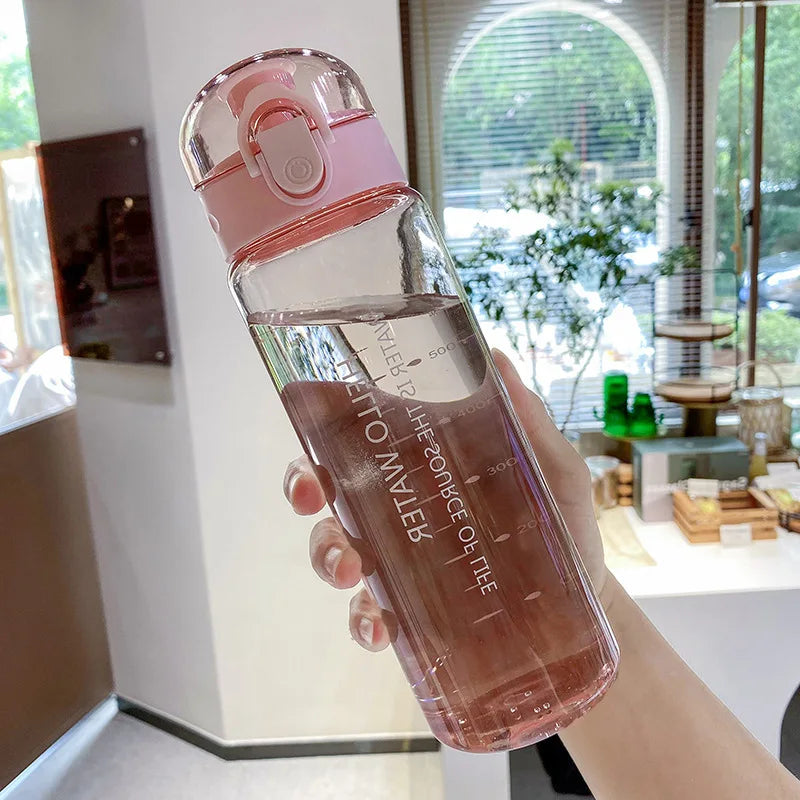 Sports Water Cups For Students Plastic Anti Fall Primary School Students