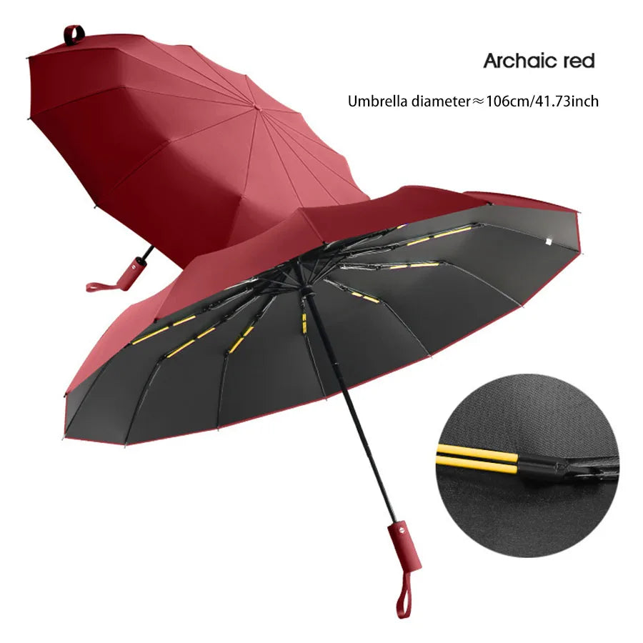 Umbrella, Men's Business Strong And Durable Wind