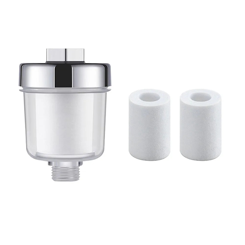 Water Outlet Purifier Kit Universal Faucet Filter Kitchen Bathroom Shower Filter for Hard Water High Density Filtration PP Cotto