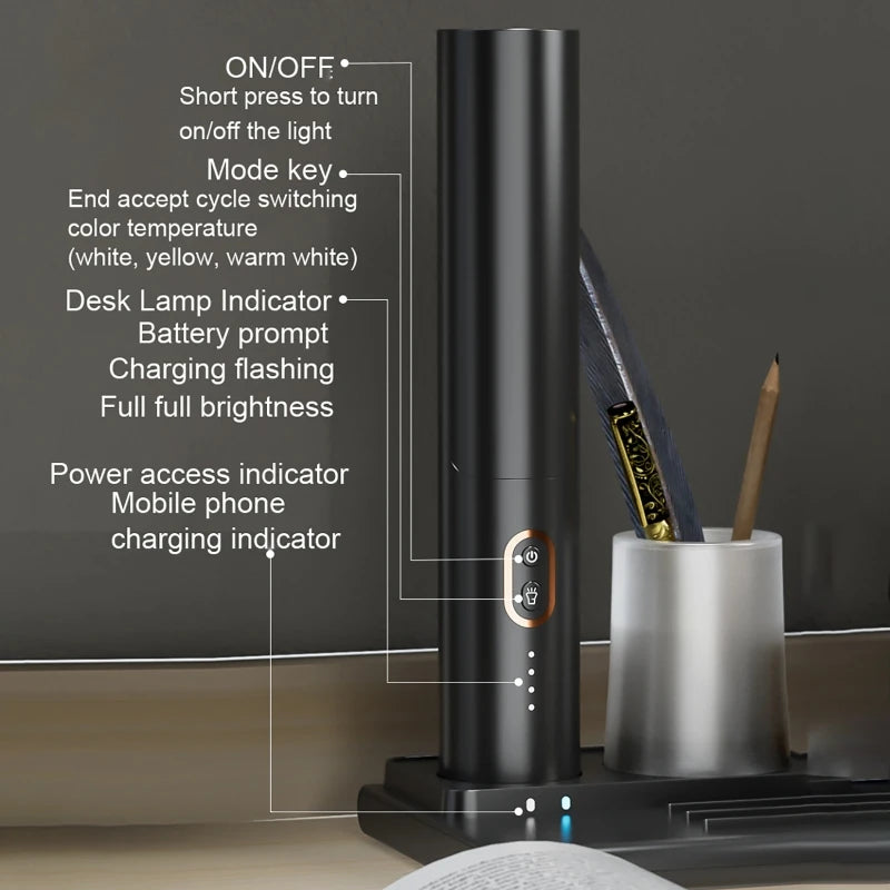 Premium Desk Lampe -Wireless Charging