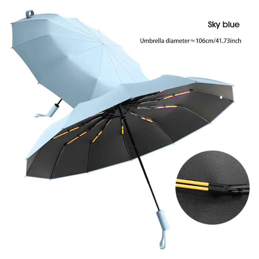 Umbrella, Men's Business Strong And Durable Wind
