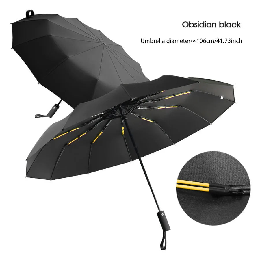 Umbrella, Men's Business Strong And Durable Wind