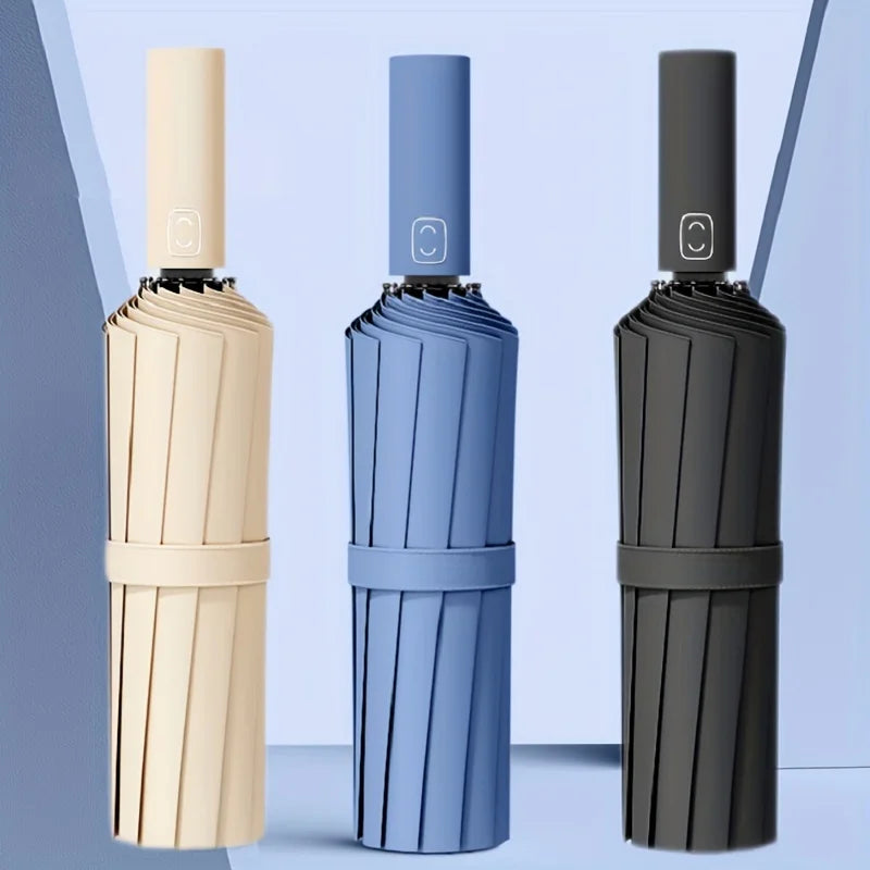 Umbrella, Men's Business Strong And Durable Wind