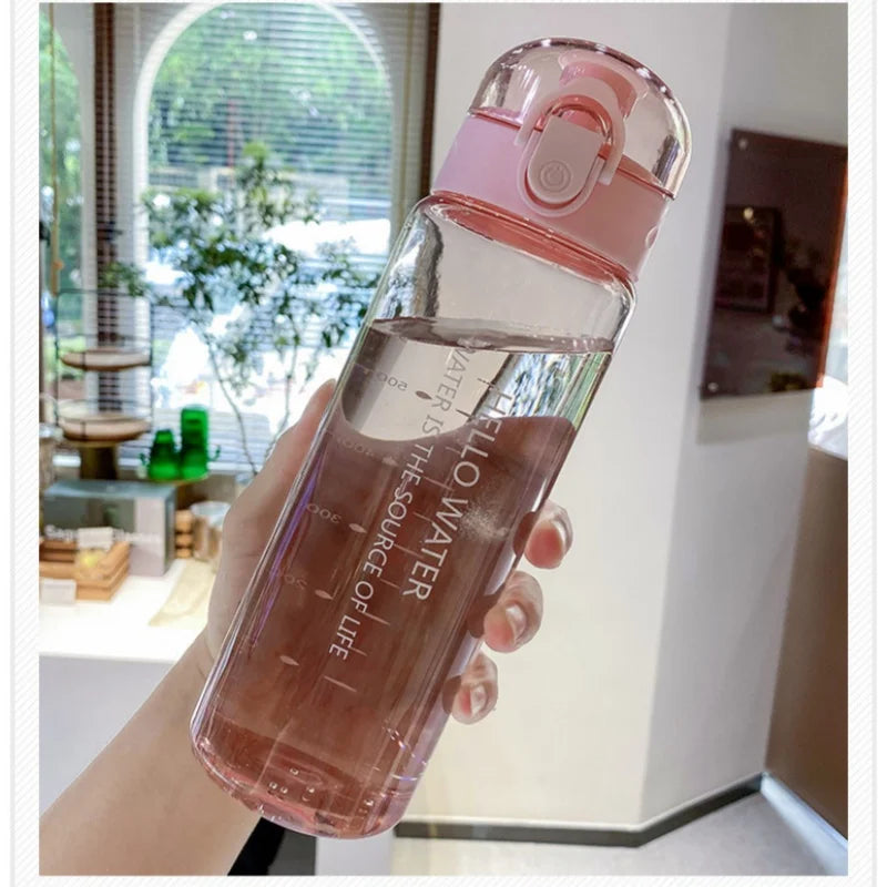 Sports Water Cups For Students Plastic Anti Fall Primary School Students