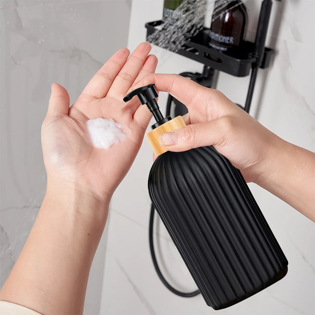 Bathroom Countertop Container Hand Soap  Storage Box Toothbrush Holder Home Decoration Organizer