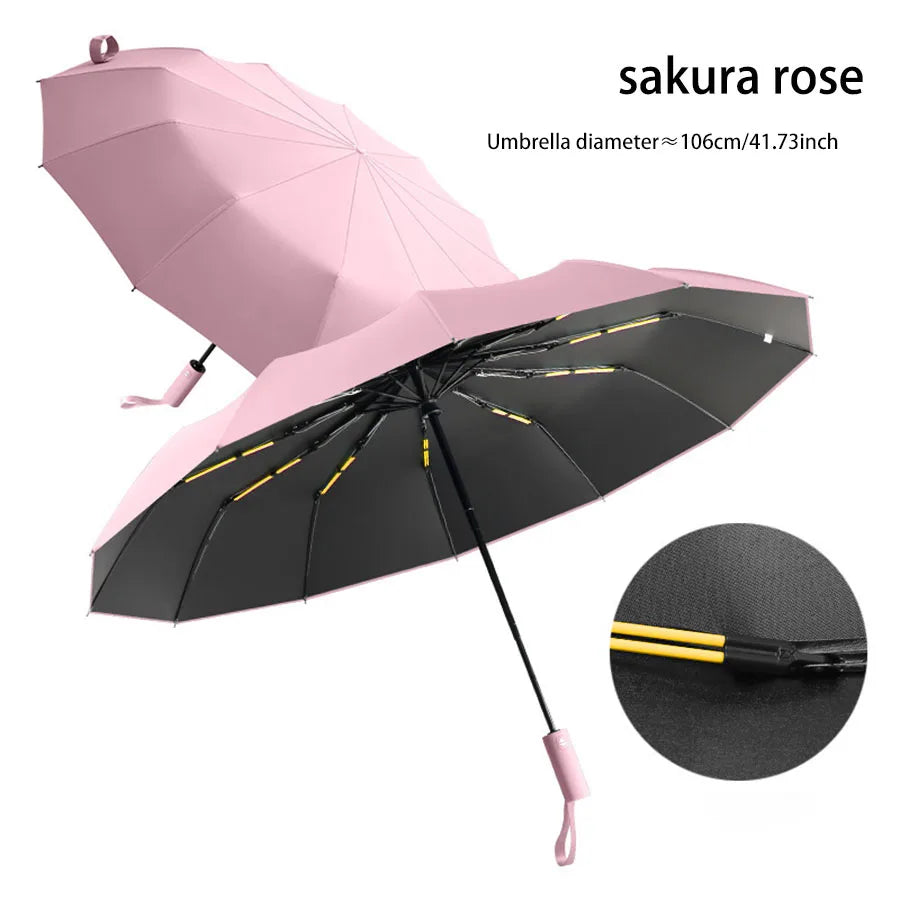 Umbrella, Men's Business Strong And Durable Wind