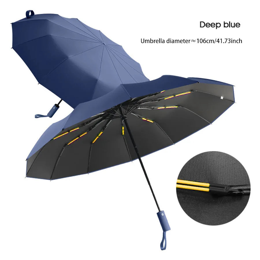 Umbrella, Men's Business Strong And Durable Wind