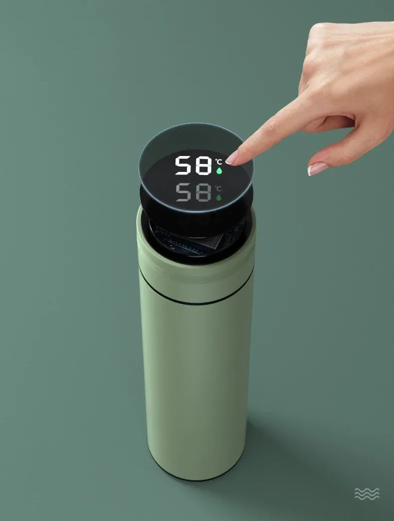 500ML Temperature Display Thermos Cup Stainless Steel