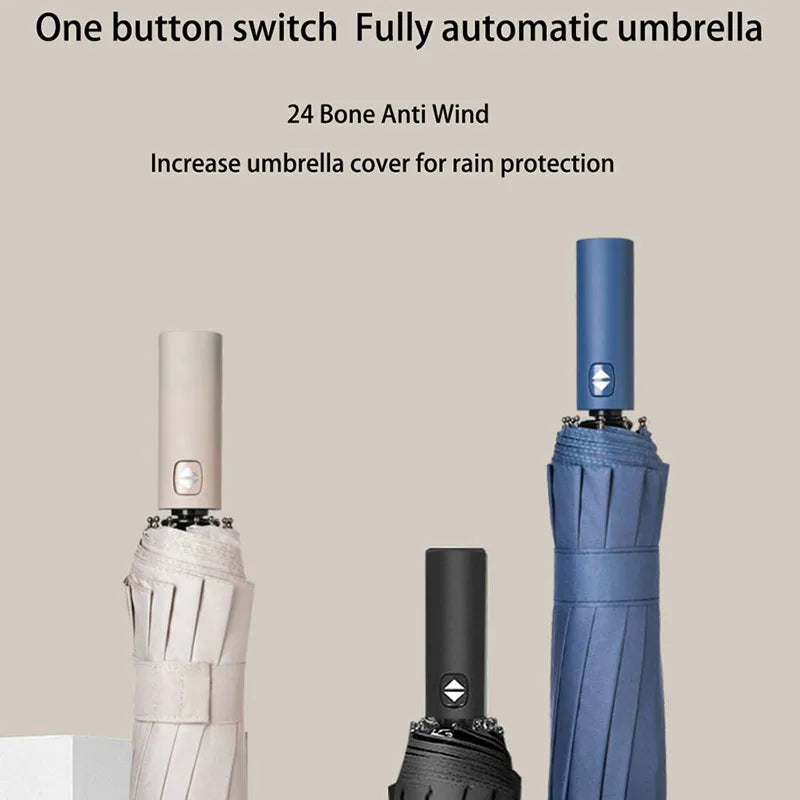Umbrella, Men's Business Strong And Durable Wind